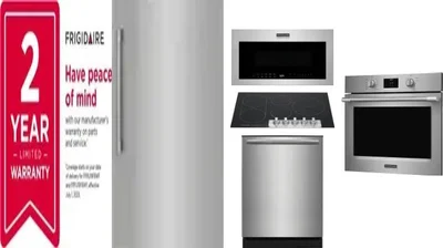 6 Piece Package Includes Refrigerator, Freezer, Cooktop, Wall Oven, Microwave And Dishwasher