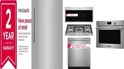 6 Piece Package Includes Refrigerator, Freezer, Cooktop, Wall Oven, Microwave And Dishwasher