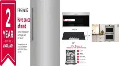 6 Piece Package Includes Refrigerator, Freezer, Cooktop, Wall Oven, Microwave And Dishwasher