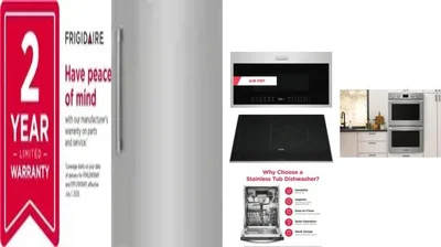 6 Piece Package Includes Refrigerator, Freezer, Cooktop, Wall Oven, Microwave And Dishwasher