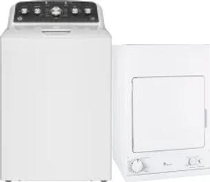 Side by Side Washer & Dryer Set