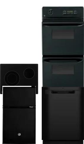 4 Piece Package Includes Refrigerator, Cooktop, Wall Oven And Dishwasher