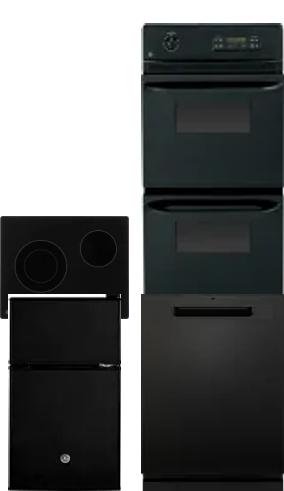 4 Piece Package Includes Refrigerator, Cooktop, Wall Oven And Dishwasher