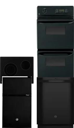 4 Piece Package Includes Refrigerator, Cooktop, Wall Oven And Dishwasher