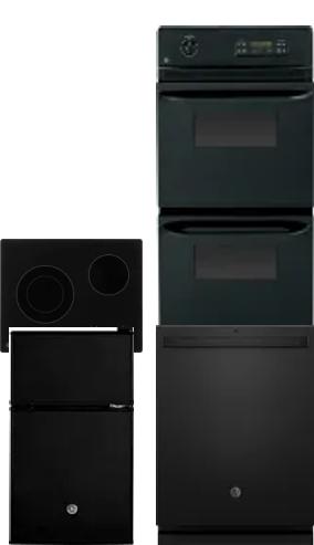 4 Piece Package Includes Refrigerator, Cooktop, Wall Oven And Dishwasher