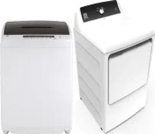 Side by Side Washer & Dryer Set