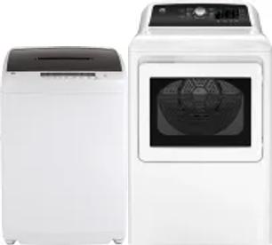 Side by Side Washer & Dryer Set