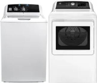 Side by Side Washer & Dryer Set