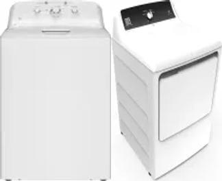 Side by Side Washer & Dryer Set