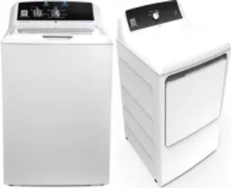 Side by Side Washer & Dryer Set