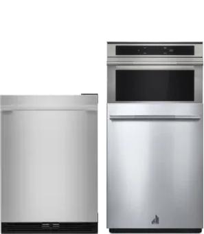 4 Piece Package Includes Refrigerator, Cooktop, Wall Oven And Dishwasher