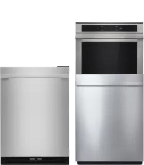 4 Piece Package Includes Refrigerator, Cooktop, Wall Oven And Dishwasher