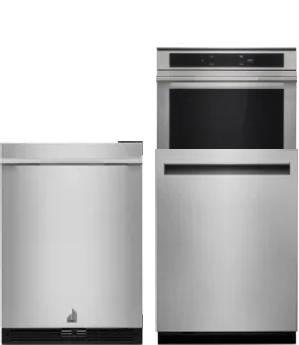 4 Piece Package Includes Refrigerator, Cooktop, Wall Oven And Dishwasher