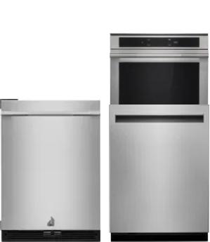 4 Piece Package Includes Refrigerator, Cooktop, Wall Oven And Dishwasher