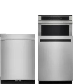 4 Piece Package Includes Refrigerator, Cooktop, Wall Oven And Dishwasher