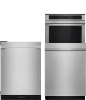4 Piece Package Includes Refrigerator, Cooktop, Wall Oven And Dishwasher