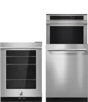 4 Piece Package Includes Refrigerator, Cooktop, Wall Oven And Dishwasher