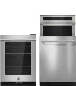 4 Piece Package Includes Refrigerator, Cooktop, Wall Oven And Dishwasher