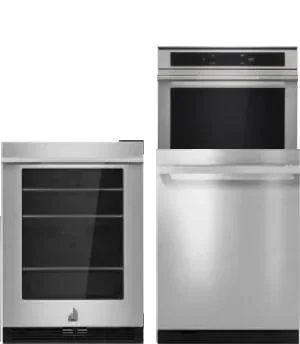 4 Piece Package Includes Refrigerator, Cooktop, Wall Oven And Dishwasher
