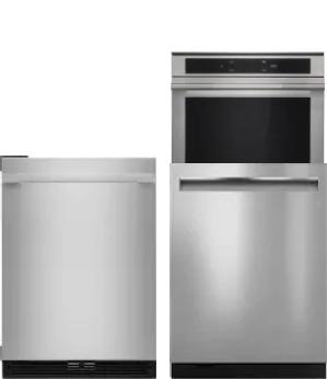 4 Piece Package Includes Refrigerator, Cooktop, Wall Oven And Dishwasher