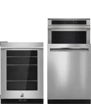 4 Piece Package Includes Refrigerator, Cooktop, Wall Oven And Dishwasher