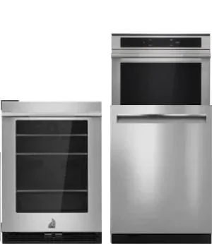 4 Piece Package Includes Refrigerator, Cooktop, Wall Oven And Dishwasher
