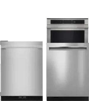 4 Piece Package Includes Refrigerator, Cooktop, Wall Oven And Dishwasher