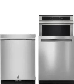 4 Piece Package Includes Refrigerator, Cooktop, Wall Oven And Dishwasher