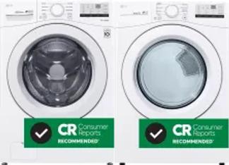 Side by Side Washer & Dryer Set