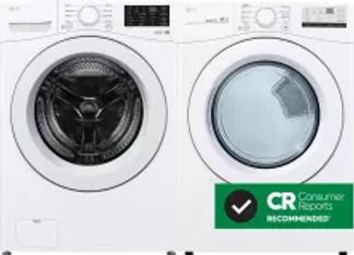 Side by Side Washer & Dryer Set