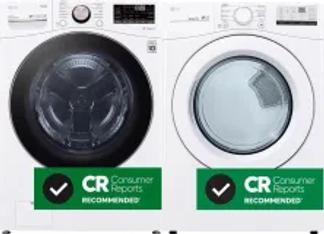 Side by Side Washer & Dryer Set