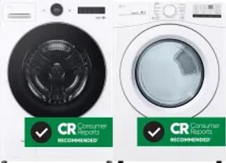Side by Side Washer & Dryer Set