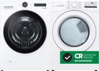 Side by Side Washer & Dryer Set