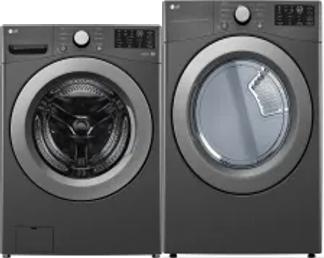 Side by Side Washer & Dryer Set
