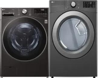 Side by Side Washer & Dryer Set