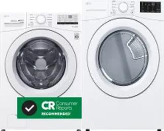 Side by Side Washer & Dryer Set
