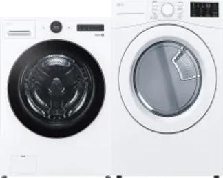 Side by Side Washer & Dryer Set