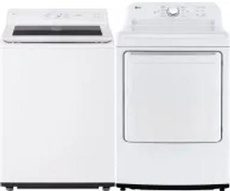 Side by Side Washer & Dryer Set