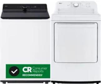 Side by Side Washer & Dryer Set