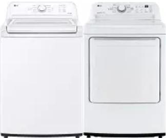 Side by Side Washer & Dryer Set