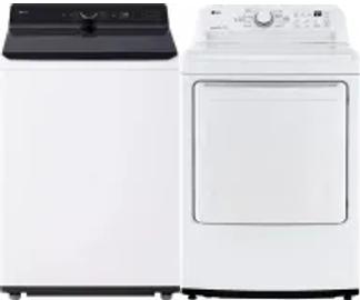 Side by Side Washer & Dryer Set