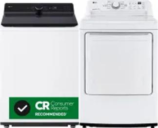 Side by Side Washer & Dryer Set