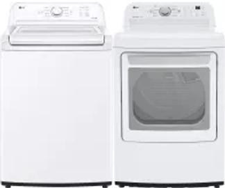 Side by Side Washer & Dryer Set