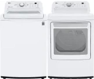 Side by Side Washer & Dryer Set