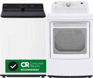 Side by Side Washer & Dryer Set