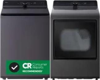 Side by Side Washer & Dryer Set