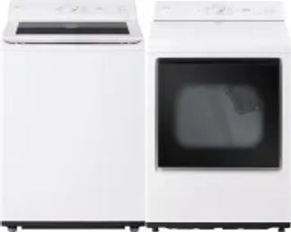 Side by Side Washer & Dryer Set