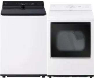 Side by Side Washer & Dryer Set
