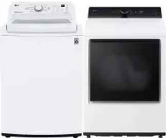 Side by Side Washer & Dryer Set
