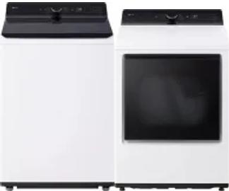 Side by Side Washer & Dryer Set